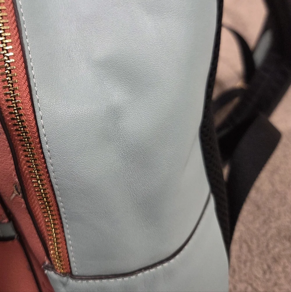 Coach Pink Backpack with Sunglasses Print - Picture 5 of 12